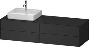 Duravit Waschtischunterschrank White Tulip in White, Breite: 160 cm, Tiefe: 55 cm, Höhe: 40,8 cm - Bild 1