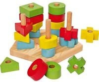 Eichhorn Steckspiel aus Holz in Bunt / Mehrfarbig - Bild 1