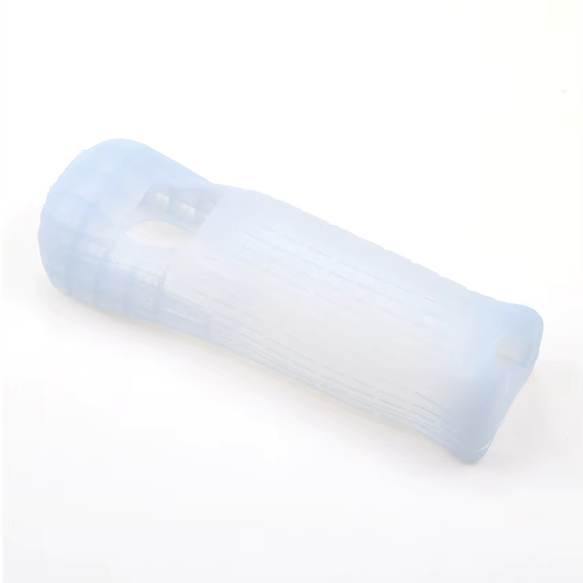 JCD Silikon Soft Cover Schutzhülle für Nintendo Wii Fernbedienung in Weiß - Bild 1