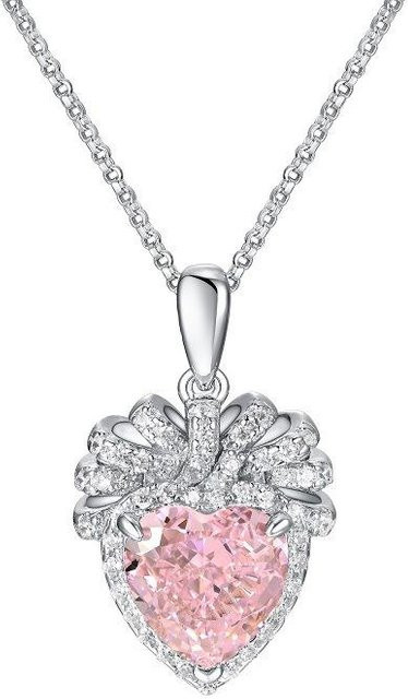 POMOiii Anhänger Saphir, Rosa Diamant, Damen - Bild 1