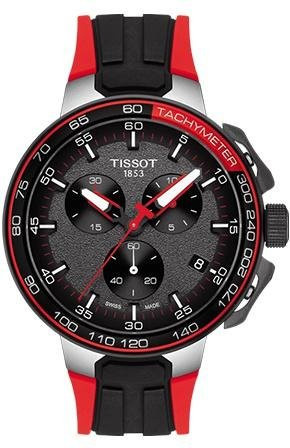 TISSOT Armbanduhr, Quarz, Edelstahl, 44,5 mm, Herren, Schwarz - Bild 1