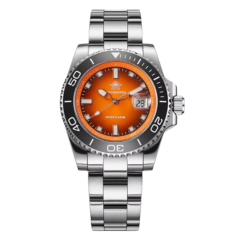 ADDIESDIVE Armbanduhr, Quarz, Edelstahl, Keramiklünette, 41 mm, Herren - Bild 3