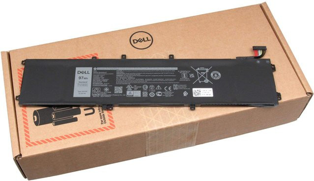 Dell Lithium-Ionen-Akku XYCW0 in Schwarz mit 97 Wh - Bild 1