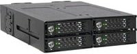 ICY DOCK ToughArmor MB720M2K-B Laufwerksschachtadapter mit Kühlkörper für 4 x M.2 NVMe SSD, Schwarz - Bild 1