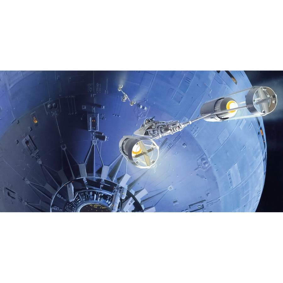 Komar Fototapete Vlies Star Wars Classic Death Star Assault B: 500 cm, H: 250 cm - Bild 2