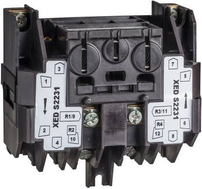 Schneider Electric XEDS2231 Hilfsschalter in Schwarz für den Einbau - Bild 1