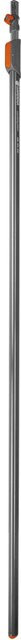 Gardena combisystem Teleskopstiel aus Aluminium, Grau, Länge: 210 - 390 cm - Bild 1