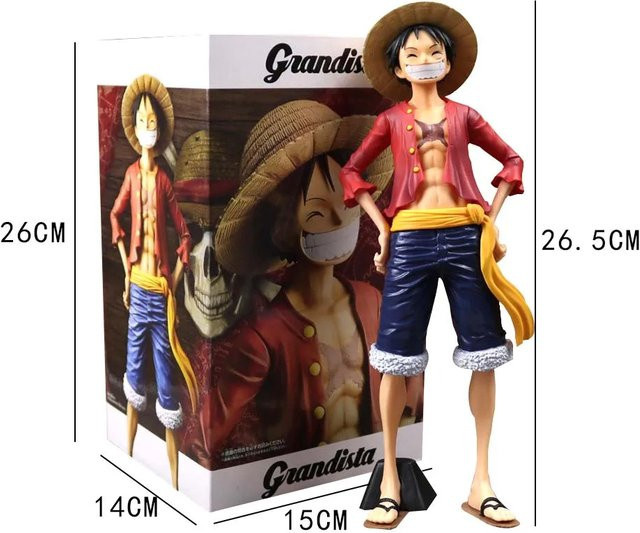 Bandai One Piece Luffy, Actionfigur, 26cm, Kunststoff - Bild 1