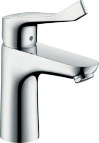 Hansgrohe Waschtisch-Einhebelmischer Care 100 Focus CoolStyle in Chrom - Bild 1