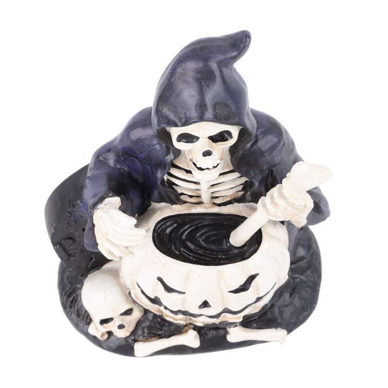 Igeteck Skelett-Figur aus Kunstharz in Mehrfarbig für Halloween und Dekoration - Bild 3