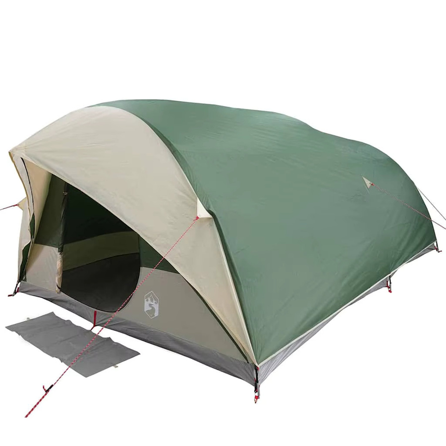 Taft Familien-Outdoor-Campingzelt Tunnelzelt mit Dach und Stauraum, grün und blau, B/T/H: 500 x 348 x 200 cm - Bild 2