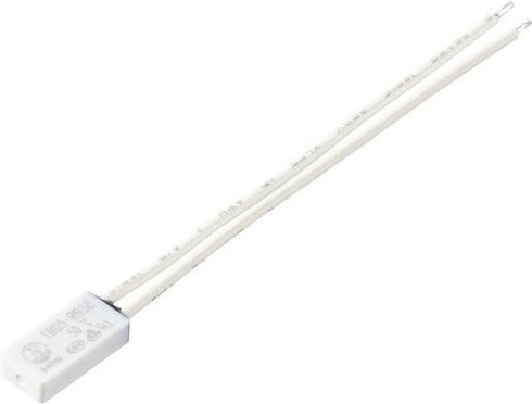 TRU COMPONENTS Temperatur-Wächter TB05-BB5D-50 weiß, 0 bis +160°C, radial bedrahtet, 1 Öffner - Bild 1