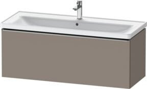 Duravit Waschtischunterschrank D-Neo in Grau Matt, B/H/T: 118,4 x 45,2 x 44,0 cm - Bild 1