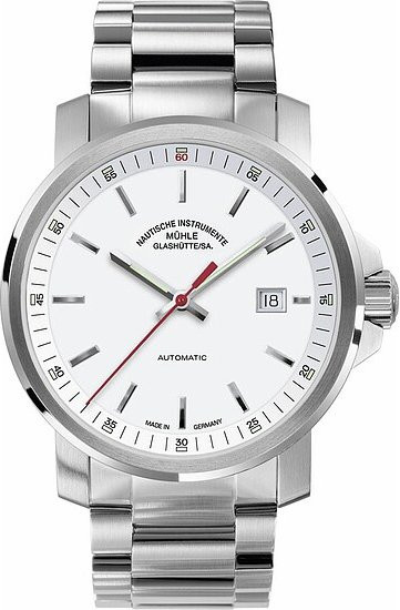 Mühle Glashütte Armbanduhr, Automatik, Edelstahl, 42,4 mm, Herren - Bild 1