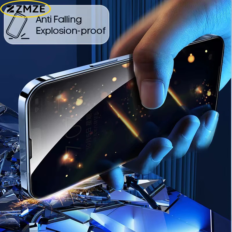 HKSN Sichtschutzfolie für Redmi Note 15 14 13 Pro Plus, Anti-Spy Displayschutzfolie mit oleophober Beschichtung, Ultra HD Klarheit und kratzfestem Glas, transparent - Bild 4