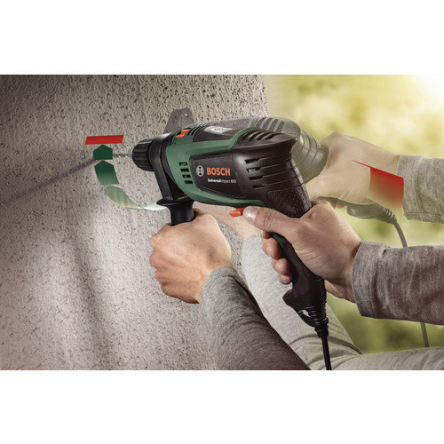 Bosch UniversalImpact 800 Schlagbohrmaschine in Grün/Schwarz mit 800 W Leistung - Bild 4