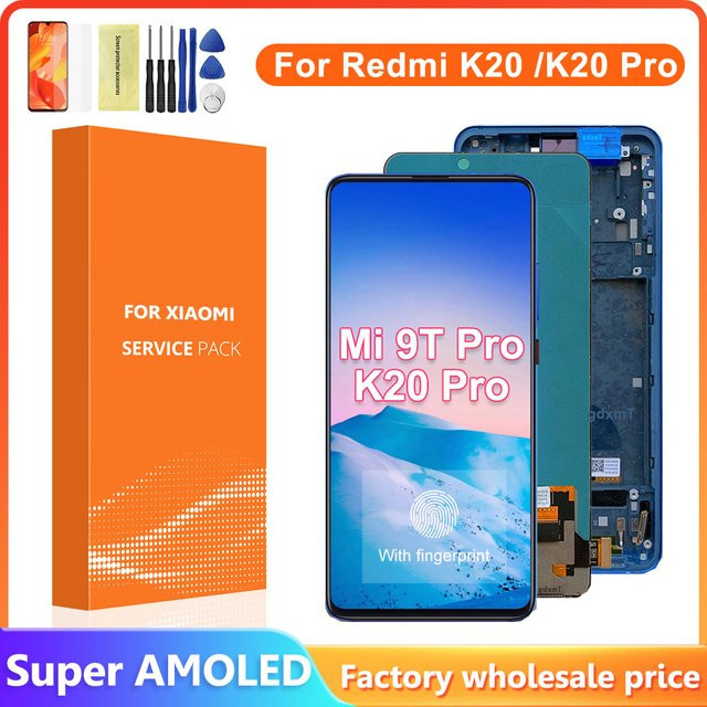 Xiaomi AMOLED Display mit Touchscreen Digitizer Montage für Mi 9T und Mi 9T Pro sowie Redmi K20 und K20 Pro, 6.39 Zoll - Bild 1
