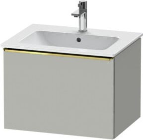 Duravit Waschtischunterschrank D-Neo wandhängend in Grau Matt, B/T/H: 61 x 46,2 x 44 cm - Bild 1