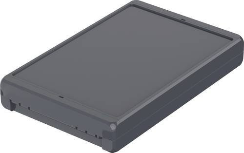 Bopla Bocube Outdoor-Gehäuse aus Polycarbonat in Graphitgrau RAL 7024, B/T/H: 27,1 x 17,0 x 4,0 cm - Bild 1