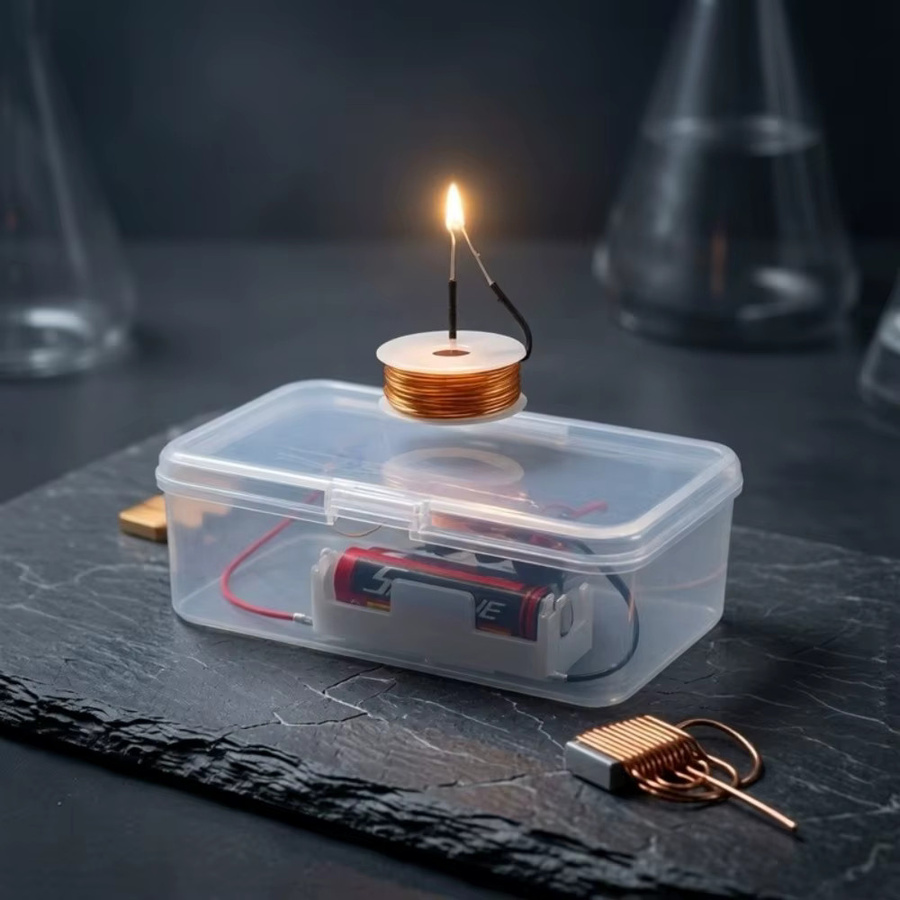 soulbao DIY Elektromagnetismus-Experimentier-Set, STEM Lernmaterialien - Bild 2
