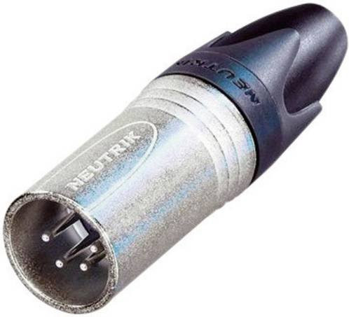 Neutrik NC4MXX XLR-Steckverbinder Stecker gerade mit 4 Polen in Silber - Bild 1