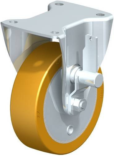 Blickle Bockrolle BH-GTH 160K-TB aus Stahl mit 160 mm Rad-Durchmesser und 800 kg Tragfähigkeit - Bild 1