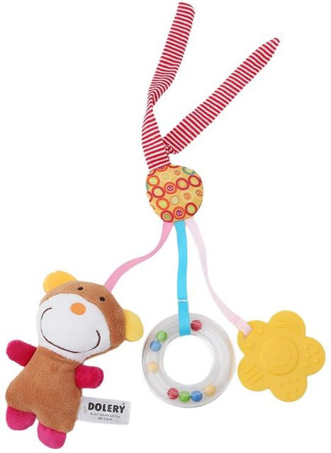 Kidsly Baby-Rasseln Glocke, Tier, Plüsch / Textil, bunt, ab 0 Jahre - Bild 1