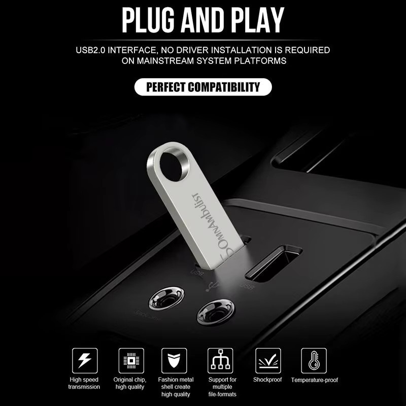 SomnAmbulist USB-Flash-Laufwerk High Speed USB 2.0 in Silber - Bild 4