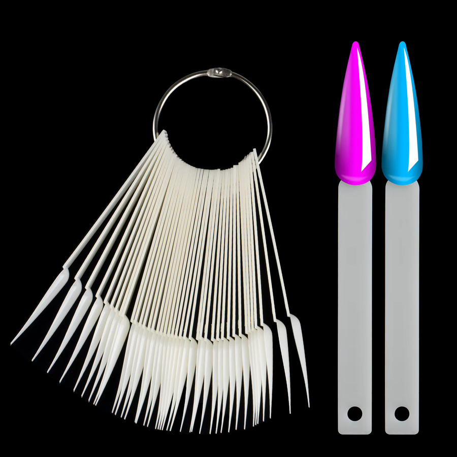 TP Nagel Swatch Sticks Stiletto, 40 Stück, Nagel Display Board - Bild 3