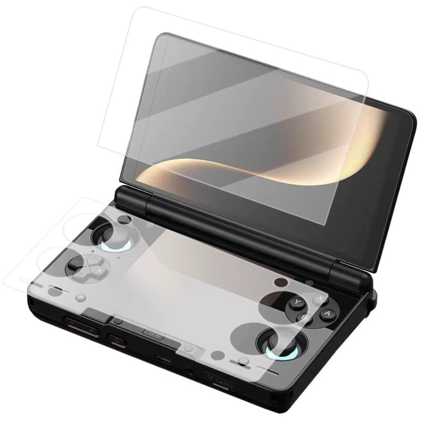 AYN THOR Displayschutzfolie aus gehärtetem Glas mit 9H Härtegrad, transparent, Flip-Dual-Screen Schutzfolie - Bild 3