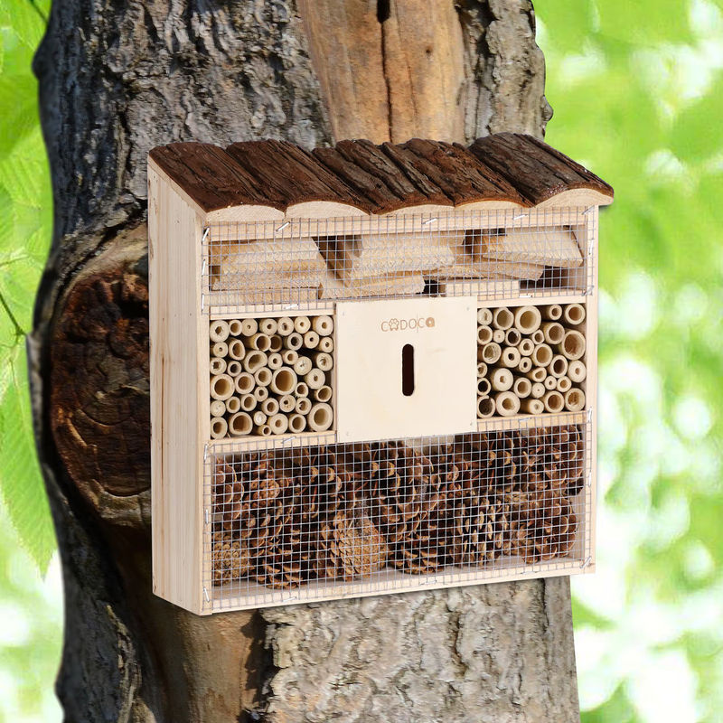 Insektenhotel Nistkasten B/T/H: 30,5 x 9,5 x 31 cm - Bild 5