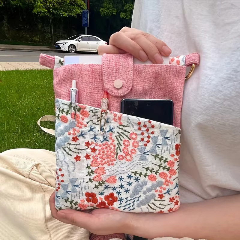 Multifunktionale Kawaii A5 Aufbewahrungstasche als Organizer für Bücher und Schreibwaren - Bild 2