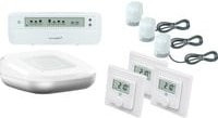 Homematic Set Fußbodenheizung für 3 Räume mit Thermostat in Weiß zur App- und Sprachsteuerung - Bild 1