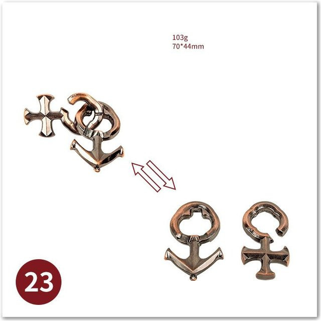 Binchi Keji Travel, Metall-Puzzle, ab 6 Jahren - Bild 1