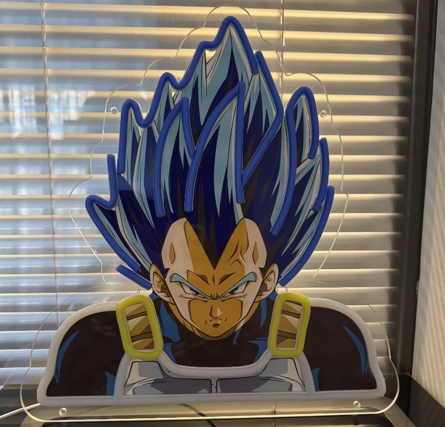 Bandai Dragon Ball Anime Acryl Neon LED Lampe mit transparentem Design für dein Zuhause - Bild 2