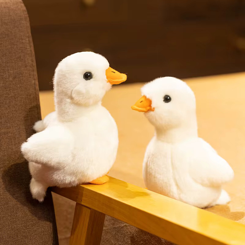 MIAOOWA Enten-Plüschtier, Weiß, 16cm - Bild 2