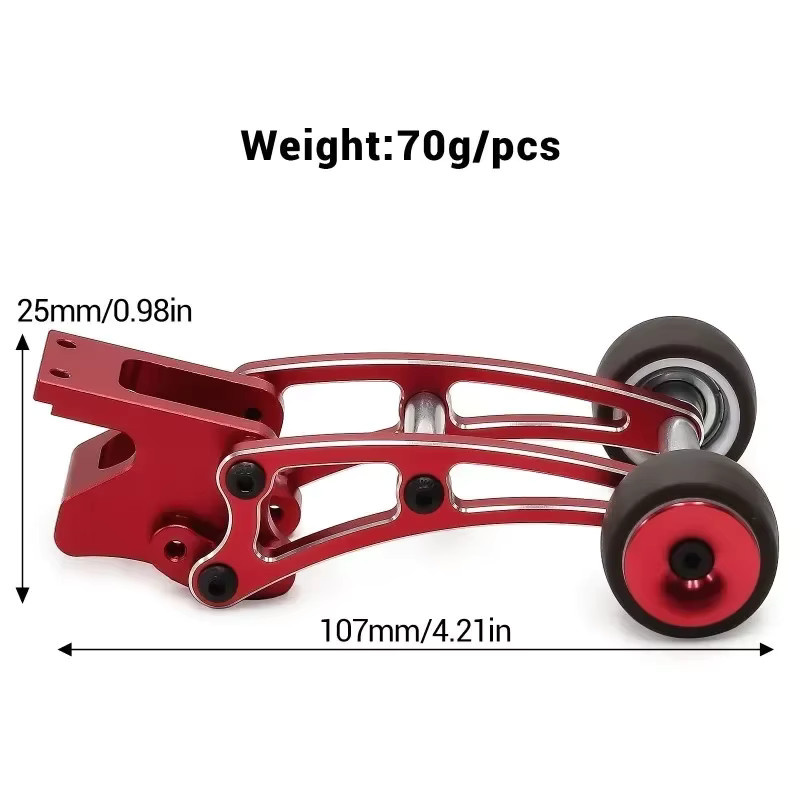 MJX Hyper Go 14210 14209 Metall-Wheelie-Bar, verstellbar, Maßstab 1:14 - Bild 2