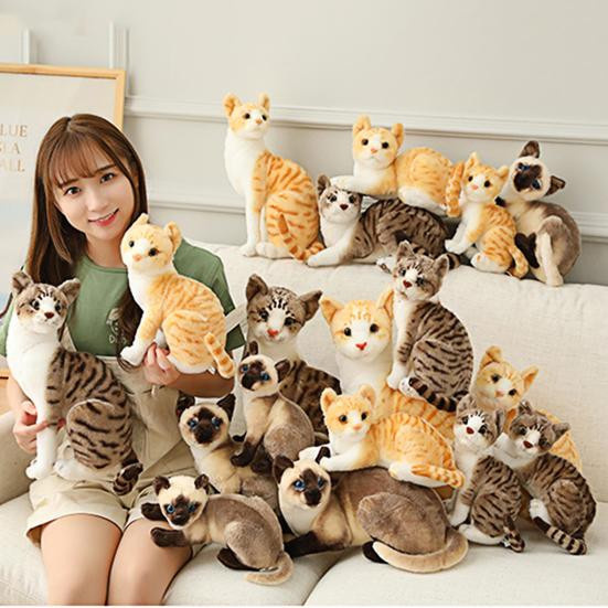 Amusedly Katze Design Tier Kissen, Plüschtiere - Bild 7
