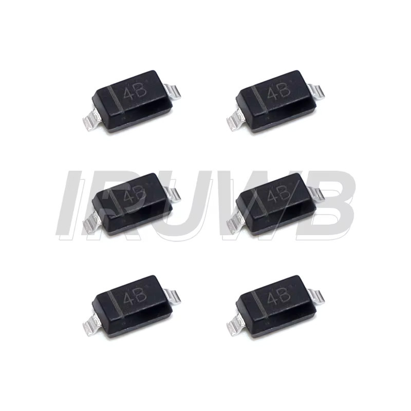 100 Stück IRUWB Zener Diode SMD SOD-123 in Schwarz - Bild 2