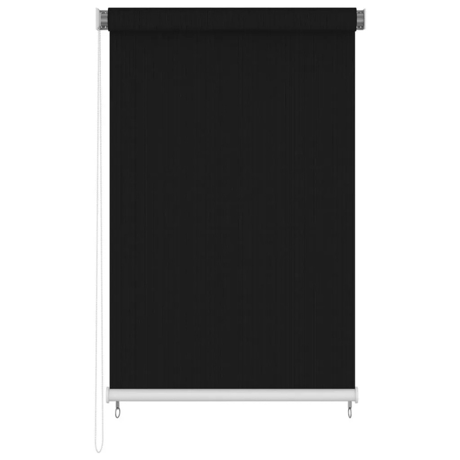 vidaXL Außenrollo Schwarz B: 140 cm, H: 230 cm - Bild 2