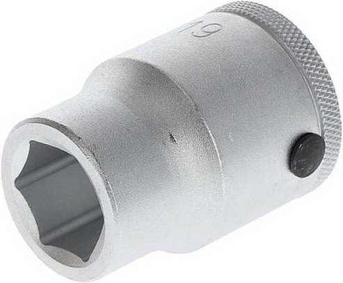 Gedore Steckschlüsseleinsatz 6-kant, 3/4 Zoll Antrieb, 19 mm Weite, silberfarben - Bild 1
