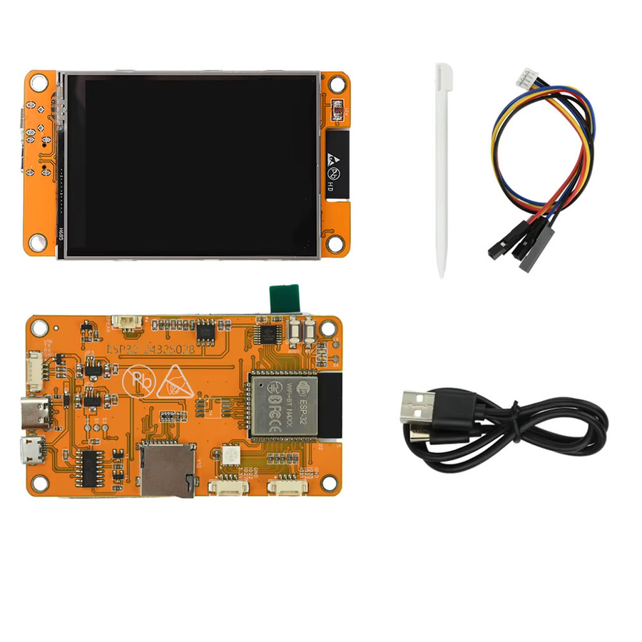 Diymore ESP32 WiFi Bluetooth Entwicklungsboard mit 2,8 Zoll Display, ST7789 Treiber und Dual Interface USB-C und Micro USB - Bild 3