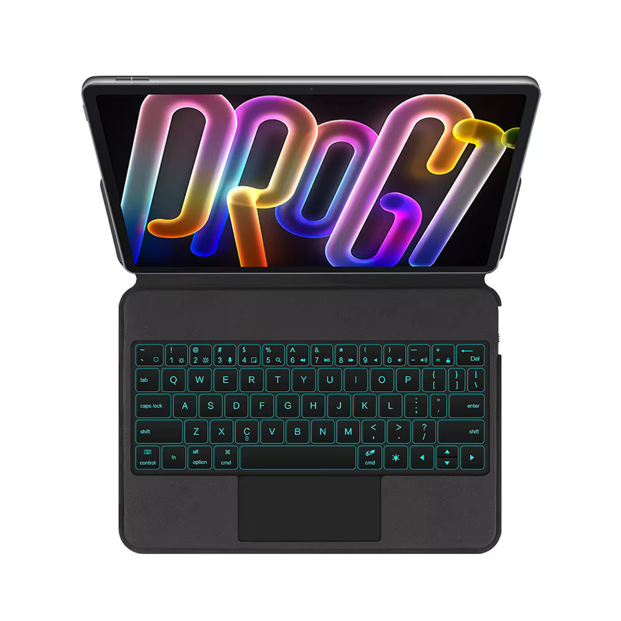 Lenovo Universelle Tastaturhülle für Xiaoxin Pad Pro GT 11,1 Zoll mit Hintergrundbeleuchtung und Touchpad in Schwarz - Bild 2