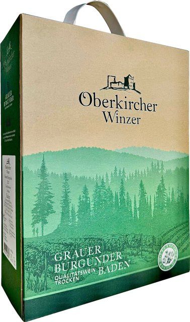 Oberkircher Winzer eG Pinot Grigio Weißwein, Baden, trocken, 2024, 3,0 l - Bild 1
