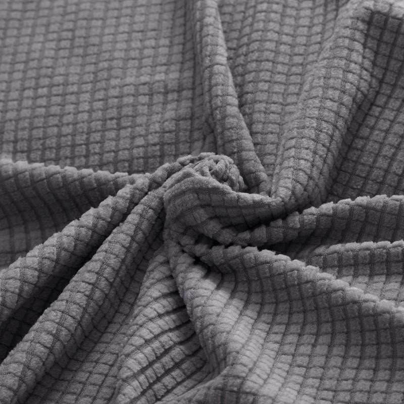 YZFZP Jacquard Sofabezug für 1-4 Sitzer, rutschfest, Schwarz - Bild 3