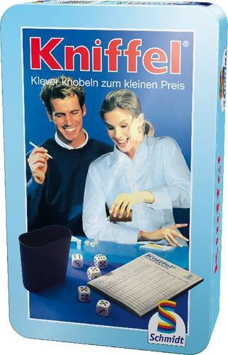 Schmidt Spiele Kniffel, Strategiespiel, Metall, ab 8 Jahren - Bild 1