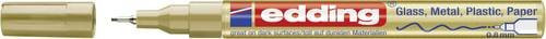 edding 780 Glanzlackmarker Permanent Gold mit Bullet-Spitze - Bild 1