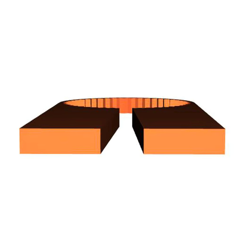 Insta360 X4 Objektivdeckel-Entferner in Orange als 3D-gedrucktes Demontagewerkzeug für das Objektivglas - Bild 4