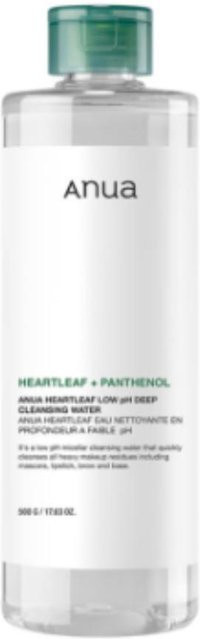 ANUA Heartleaf 87 Tiefenreinigungswasser, 500g, für empfindliche Haut - Bild 1