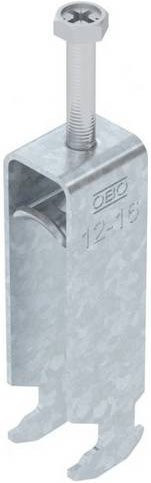 OBO Bettermann Bügelschelle 1186012 in Silber - Bild 1